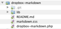 screenshot of files in the Mac OSX Finder